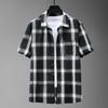 Men's Plus Size Loose-Fit Casual Short-Sleeved Shirt for Summer