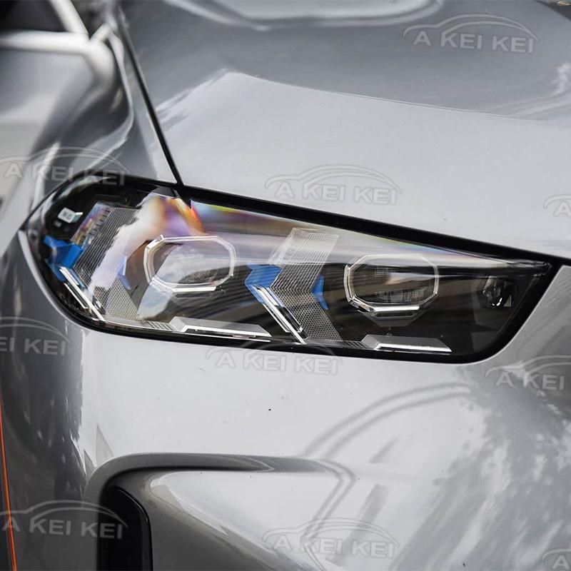Подходит для BMW X5 X6 G05 G06 F95 2023-2026 Автомобильный Колпак Фары Корпус Фары Прозрачная Линза Водонепроницаемая Прозрачная Линза Фары