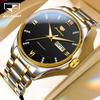 JINSHIDUN New Business and Leisure Men's Watches, Elegant Business, Simple Waterproof Luminous Mechanical Watch High -end Men's Watch