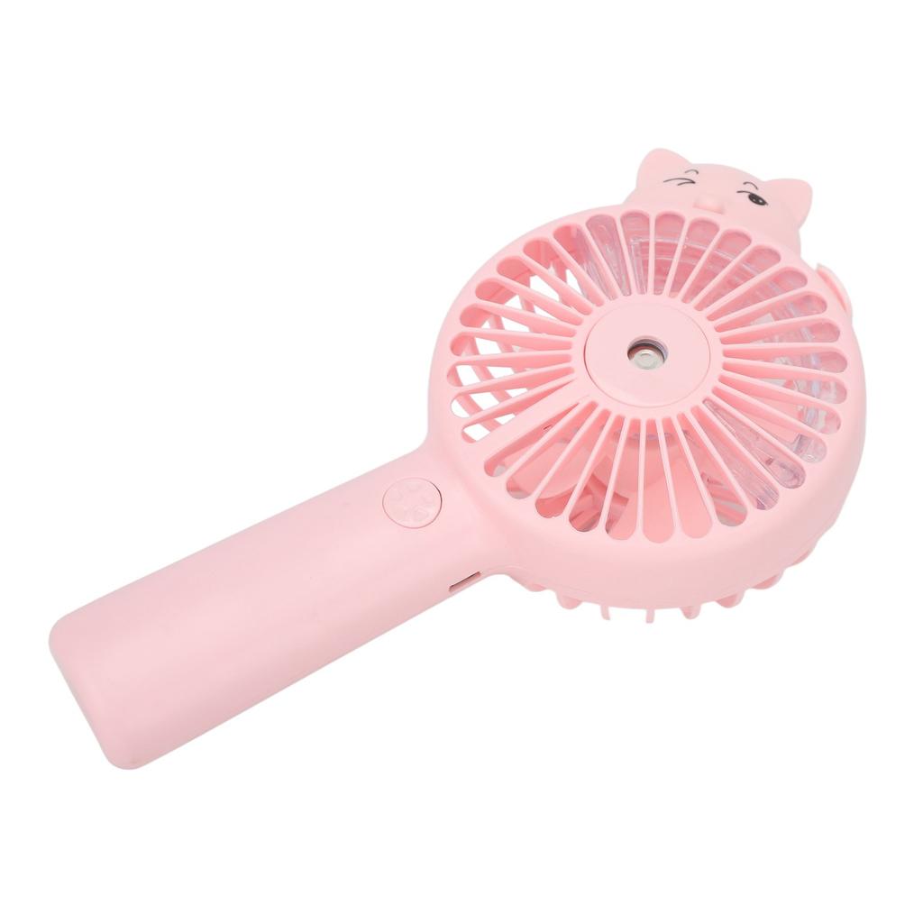 Мини Портативный Ручной Перезаряжаемый Распылитель Вентилятор Увлажнитель воздуха Держатель для мобильного телефона