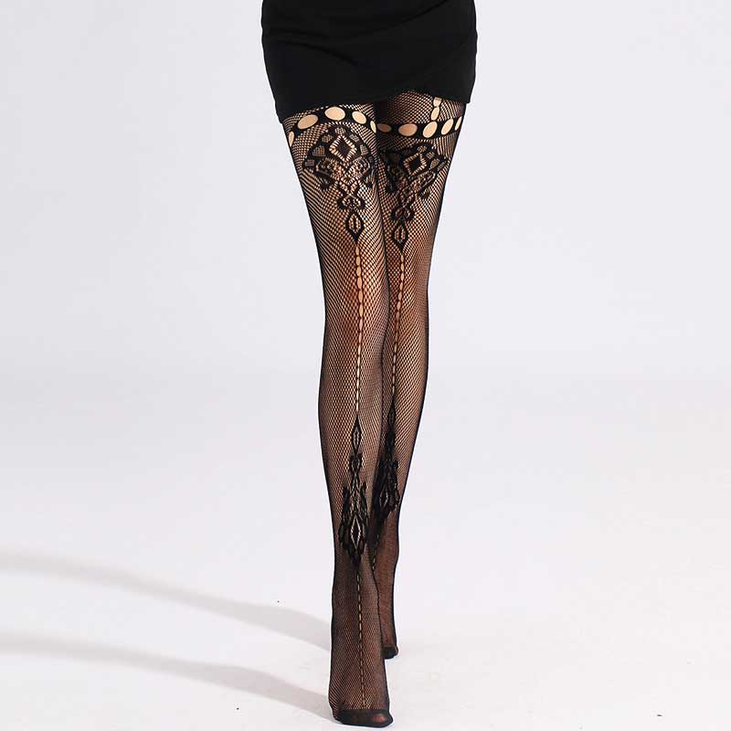 Сексуальные сетчатые чулки, тонкие женские ажурные чулки, нейлоновые колготки, готические сетчатые колготки в стиле Лолиты с бабочкой Y2k