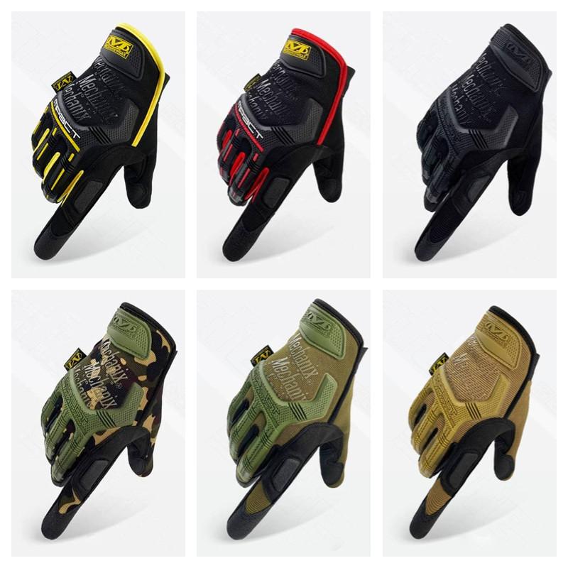 For Gloves Tactical Men Full Finger Training With Nonslip Grip For Motorcycle Riding Included Characters