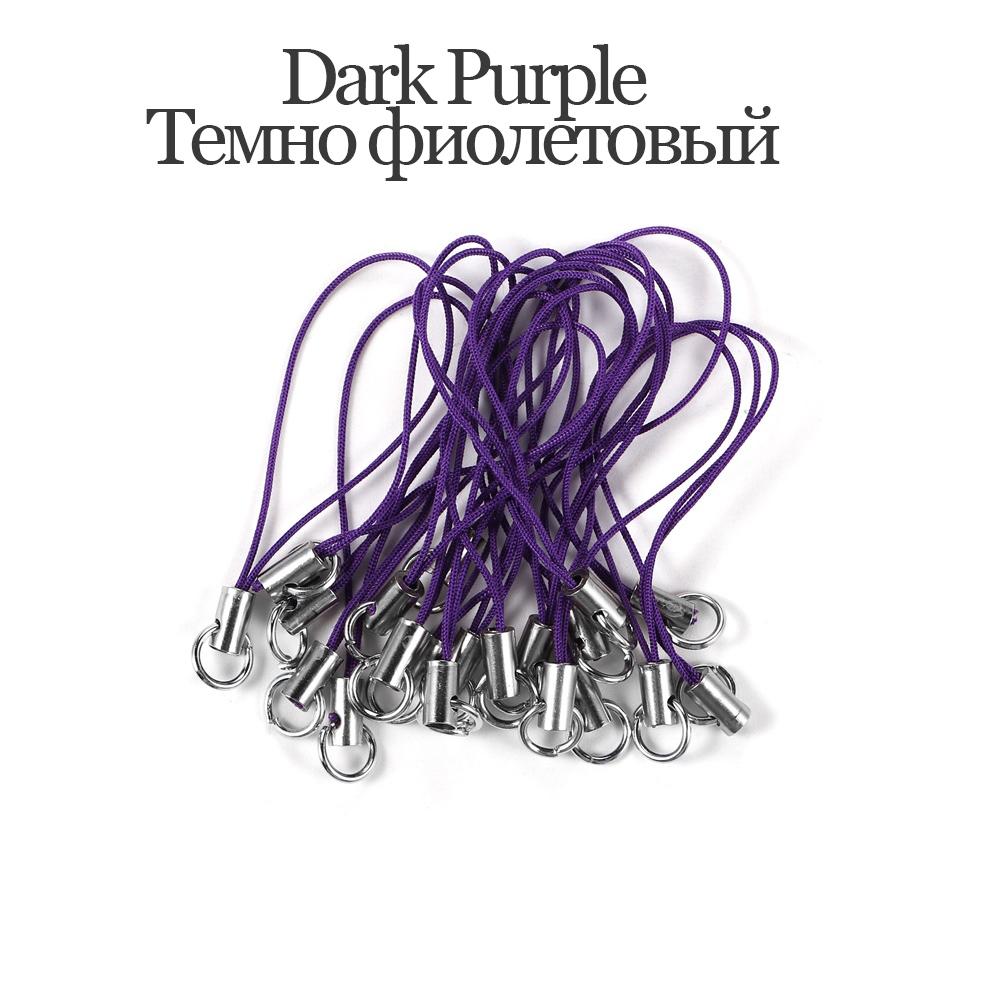 20/50/100 шт. Шнурок Ремешок-петля Шнуры Застежка-карабин Веревочный Брелок Крючки Мобильный Набор Подвески Брелок Аксессуары для Брелка
