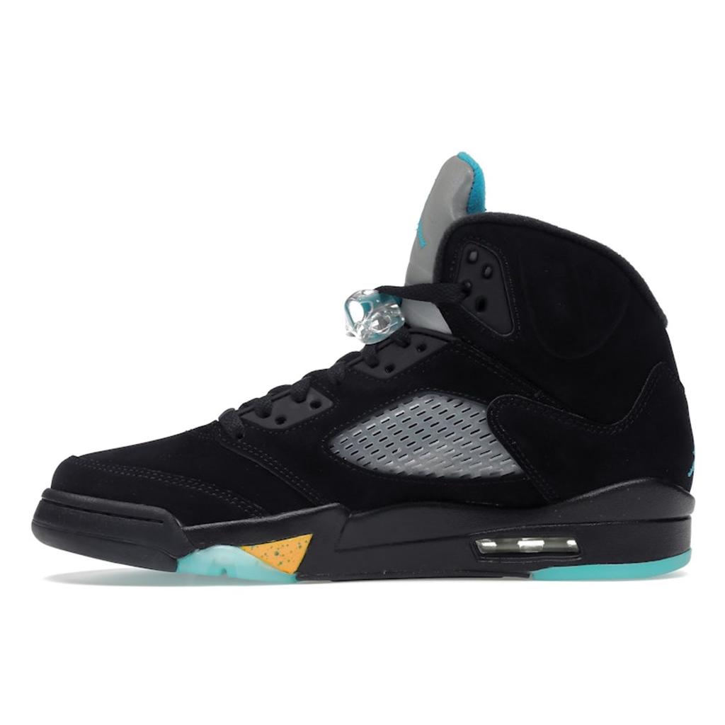 Мужские кроссовки Air Jordan 5 Retro Aqua Black Aquatone Taxi DD0587-047