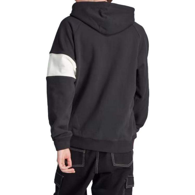 adidas Мужские толстовки с капюшоном Originals Color Block Half Zip, черные IP9488
