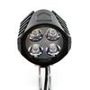 Bike Horn Light Electric Bicycle 4 Led Headlight 12W Waterproof 2 In 1 Horn And Light Switch Bicycle Flashlight