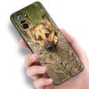German Shepherd Dog Black Phone Case For Xiaomi Redmi 7A 8A 9A 10A 11A 9C 10C 12C 13C 11 Prime A1 A2 Plus 12 4G Note 9T 12R