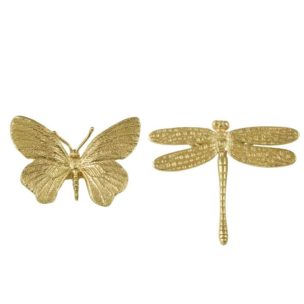 Furniture Hardware Butterfly/Dragonfly Brass Handle Home Decoration Furniture Handle Drawer