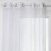 White "Devo" Voile Curtain 140x240cm - Atmosphera Interior Designer