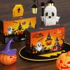 Halloween Building Set Blocks Toys Cat Pumpkin Ghost Witch Building Blocks Halloween Gifts for Girls Boys Children Kids Adults Interesting Educational