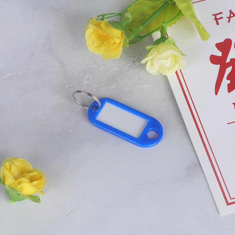 Colorful Plastic Key Tag for Luggage and Hotel Room Identification