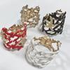 Ocean Style Irregular Coral Hollow Bracelet Hollow Exaggerated Bracelet  Women
