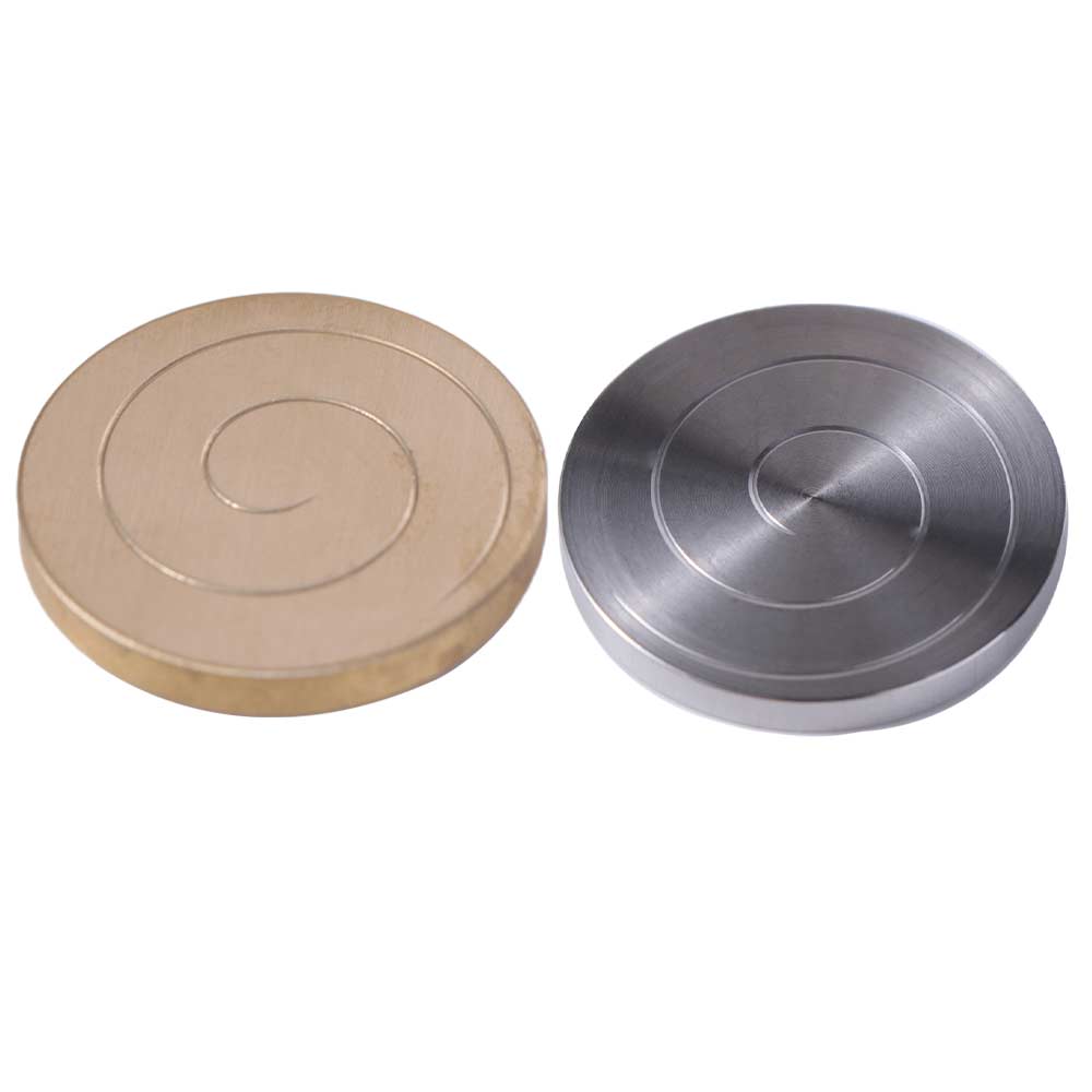 Round Fidget Spinner Toys Silent Bearing Fingertip Gyro Desktop Spinner Toys Adult