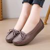 Women's Loafers Leather Driving Moccasins Comfort Flats Casual Slip On Walking Minimalist Shoes for Mother