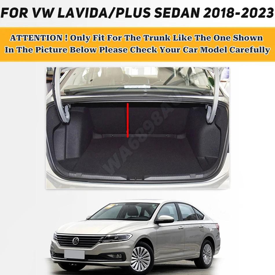 Коврик в багажник автомобиля для VOLKSWAGEN VW LAVIDALavida Plus седан 2018-2025 19 20 21 22 Автомобильный Защита от грязи Прочный Роскошный Кожаный Ковер