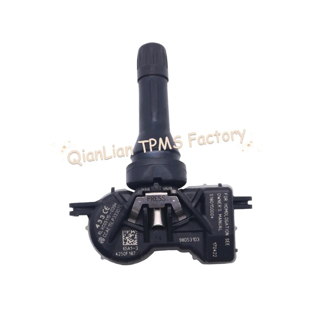 For Peugeot 4008 ION 2014-2018 TPMS Tire Pressure Monitor System 1/4pcs 4250F187 433MHz TPMS Tire Sensor