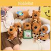 Capybara Keychain Cartoon Plush Dolls Pendant Childrens Toys Gifts Birthday