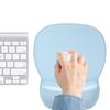 Эргономичный коврик для мыши с поддержкой запястья, нескользящая основа, облегчающая боль, гладкий игровой коврик для мыши, подушка для запястья