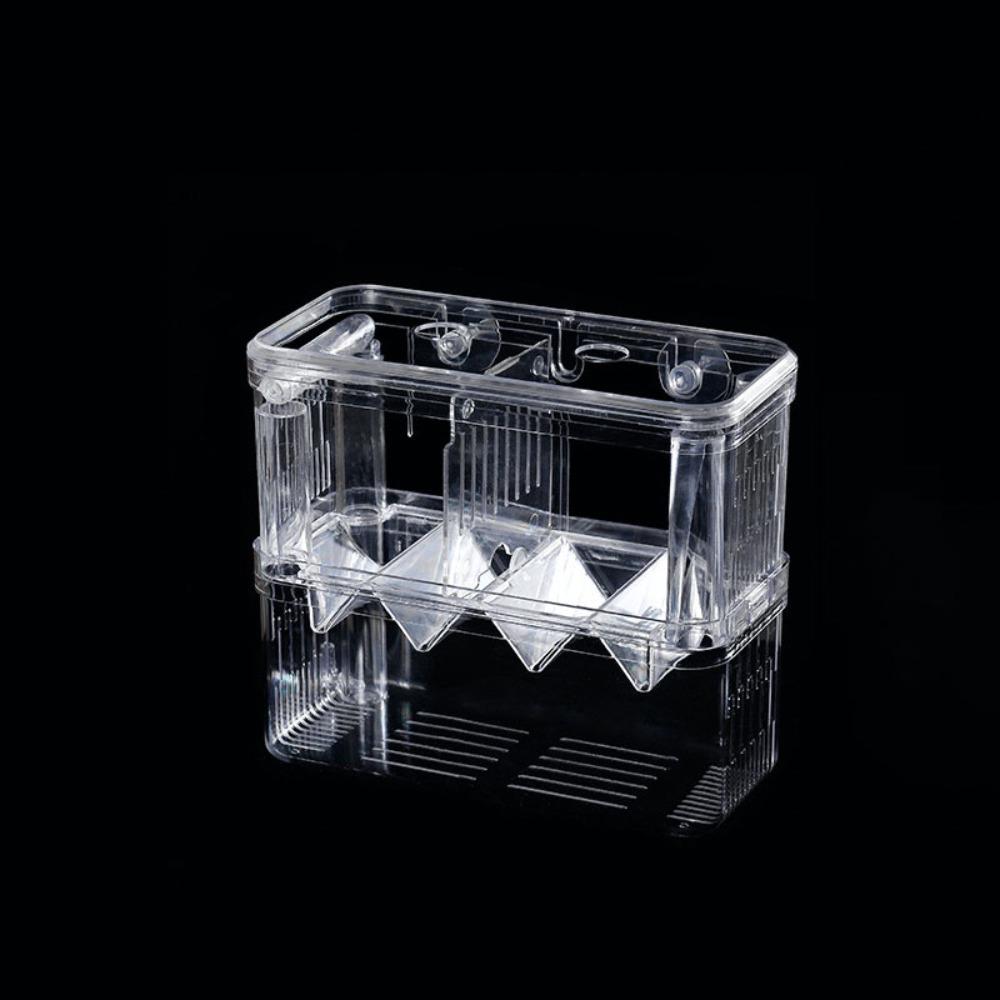 Acrylic Fish Breeding Isolation Box Double-Deck Fish Breeder Box  Fish Injured