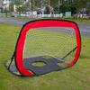 2 в 1 Складные футбольные ворота Портативная сетка-мишень для футбола Легкие складные футбольные ворота для помещений и улицы