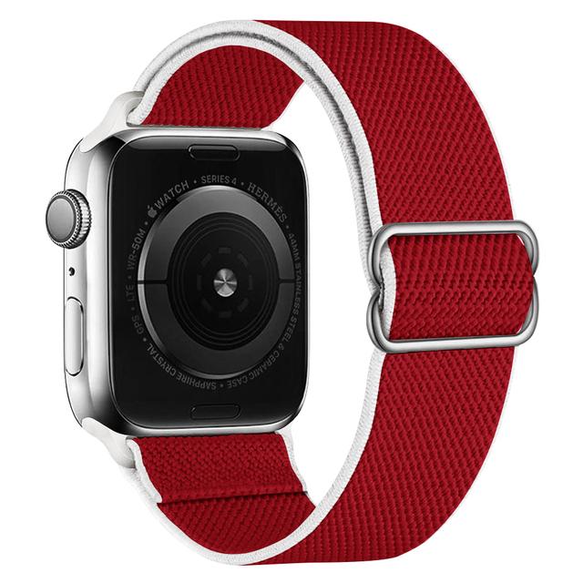 Ремешок-скранчл для Apple watch 10 11 ремешок 40мм 44мм 45мм 41мм 46мм 49мм Эластичный ремешок iWatch серия 9 8 7 se Ultra2 3