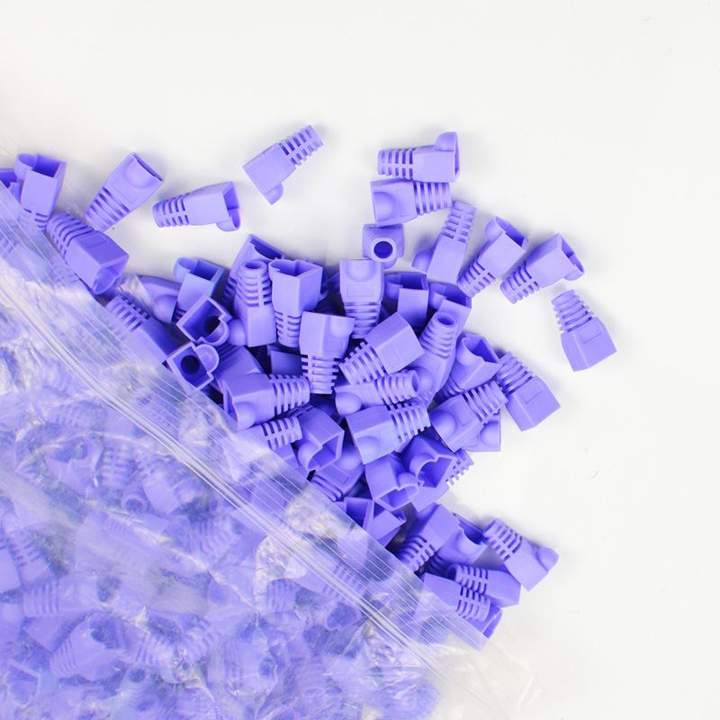 Protective Rubber Sleeve for 6mm Cat5 RJ45 Network Cable Crystal Head