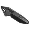 Motorcycle Exhaust Pipe Cover, Muffler Pipe Protector, Black ABS Exhaust Pipe Protector Guard For Honda Click 150 125 Motorcycle