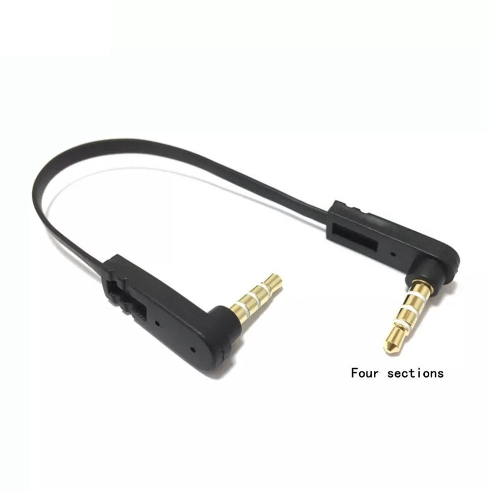 20CM 100cm 1/8 "3,5mm 90 Grad rechts abgewinkelt mini stecker stereo audio Kopfhörer Verlängerung kabel