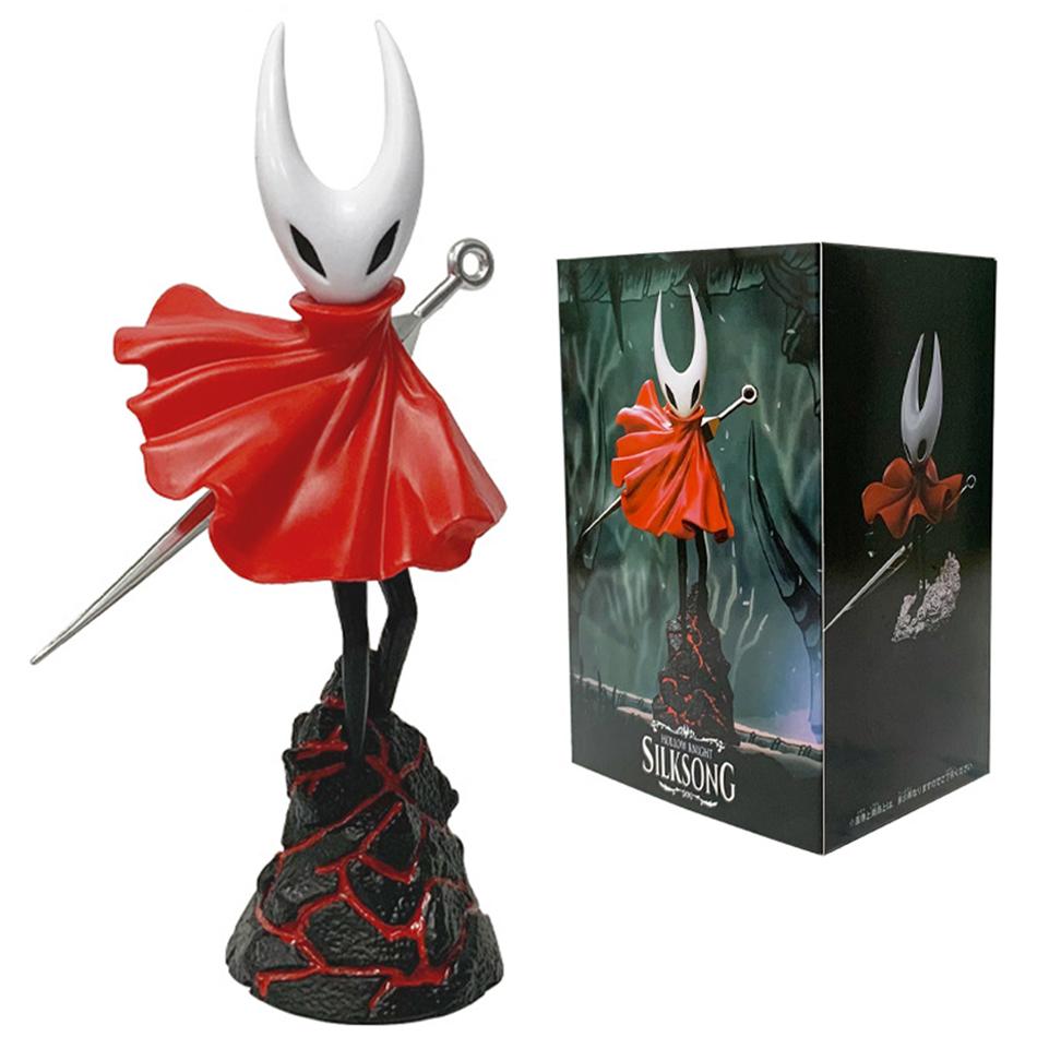 19 см Фигурка Аниме Игры Hollow Knight Маленький Рыцарь Хорнет Фигурка Действия Игровой Периферийный Изделие из ПВХ Украшение Коллекционная Игрушка Идеальные Подарки