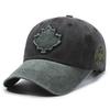 New Trend Adjustable Cotton Baseball Hat With Maple Leaf Decoration Design For All Seasons