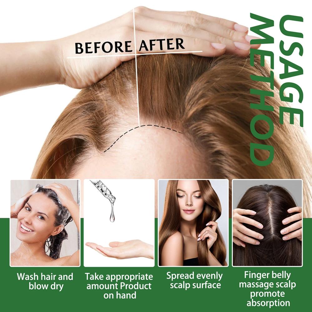 60ml Rosemary Hair Growth Essential Oil Anti Break Repair Damaged Toughness Smooth Soft Nourishing Beauty Health Elasticity Care