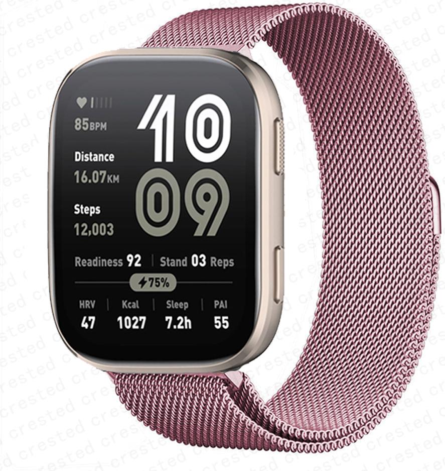 20 мм 22 мм ремешок для часов для Amazfit bip 6 5 Balance GTS 4 mini 2 2e 3 GTR 4 2 3 Pro миланская петля correa браслет huawei gt 5 Band