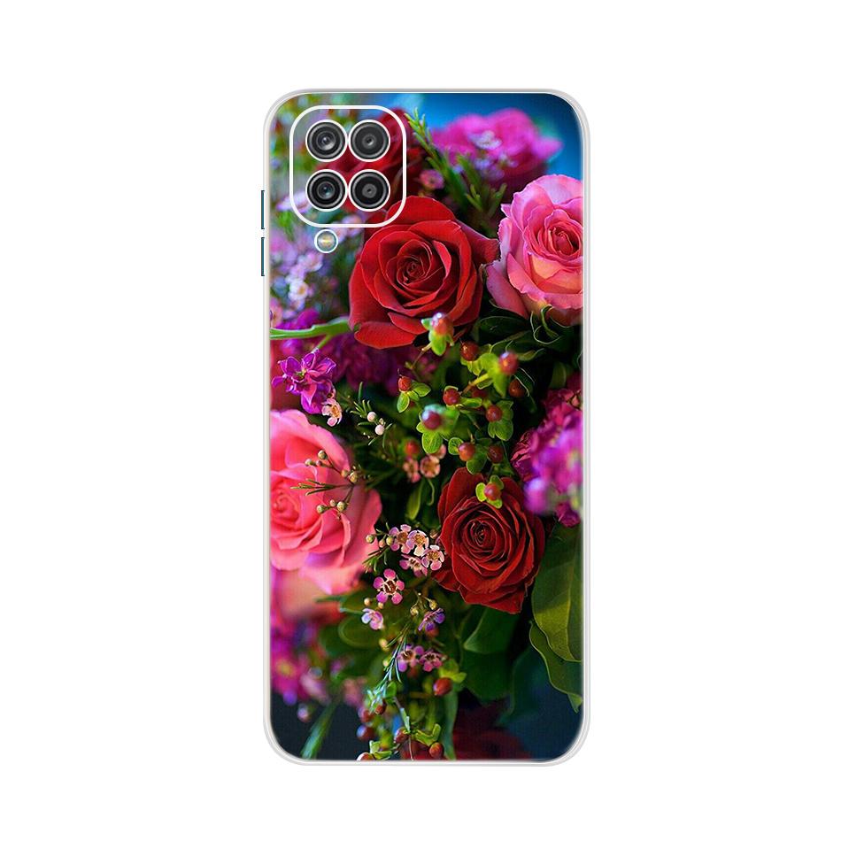 For Samsung Galaxy A12 A13 Case Silicon Soft TPU Back Cover Phone Cases For Samsung A12 A 12 SM-A125F A13 4G Case Bumper Funda
