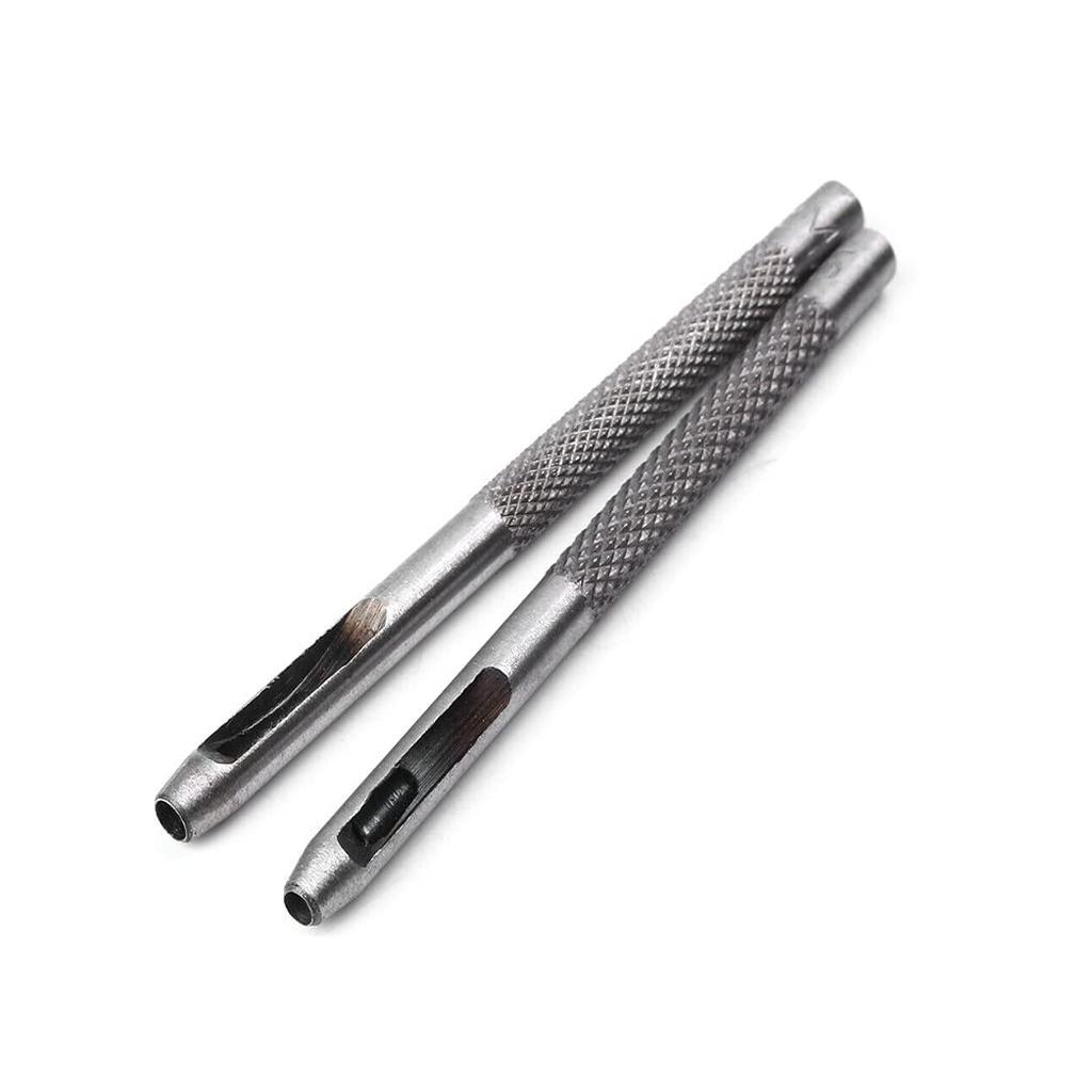 HappyHome Caulking Tool, Hammering Table, Eyelet, Leather Craft, Batting Stick, 11-piece Set, Hook Hammering, Caulking, Special Case Included