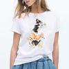 Cute Stealing Corgi Animal 3D Print Funny T Shirts Women Kawaii Dog Lover Friends Birthday Gift Tee Shirt