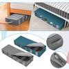 Under Bed Storage Box Clothes Storage Bag Extra Large Clothing Sorting Folding Flat Under Bed Storage Box Compartment Packing