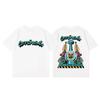 Rock Band The Offspring Merch Tshirt Harajuku Punk Short Sleeve T Shirts Men Women Y2k Fashion Oversized Tshirts Streetwear