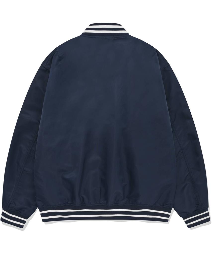 Covernat C Logo Varsity Jacket Navy