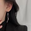 Серьги-кисточки из стерлингового серебра 925 пробы - Тренд 2023 года, Нишевый дизайн, Роскошные висюльки высокого класса