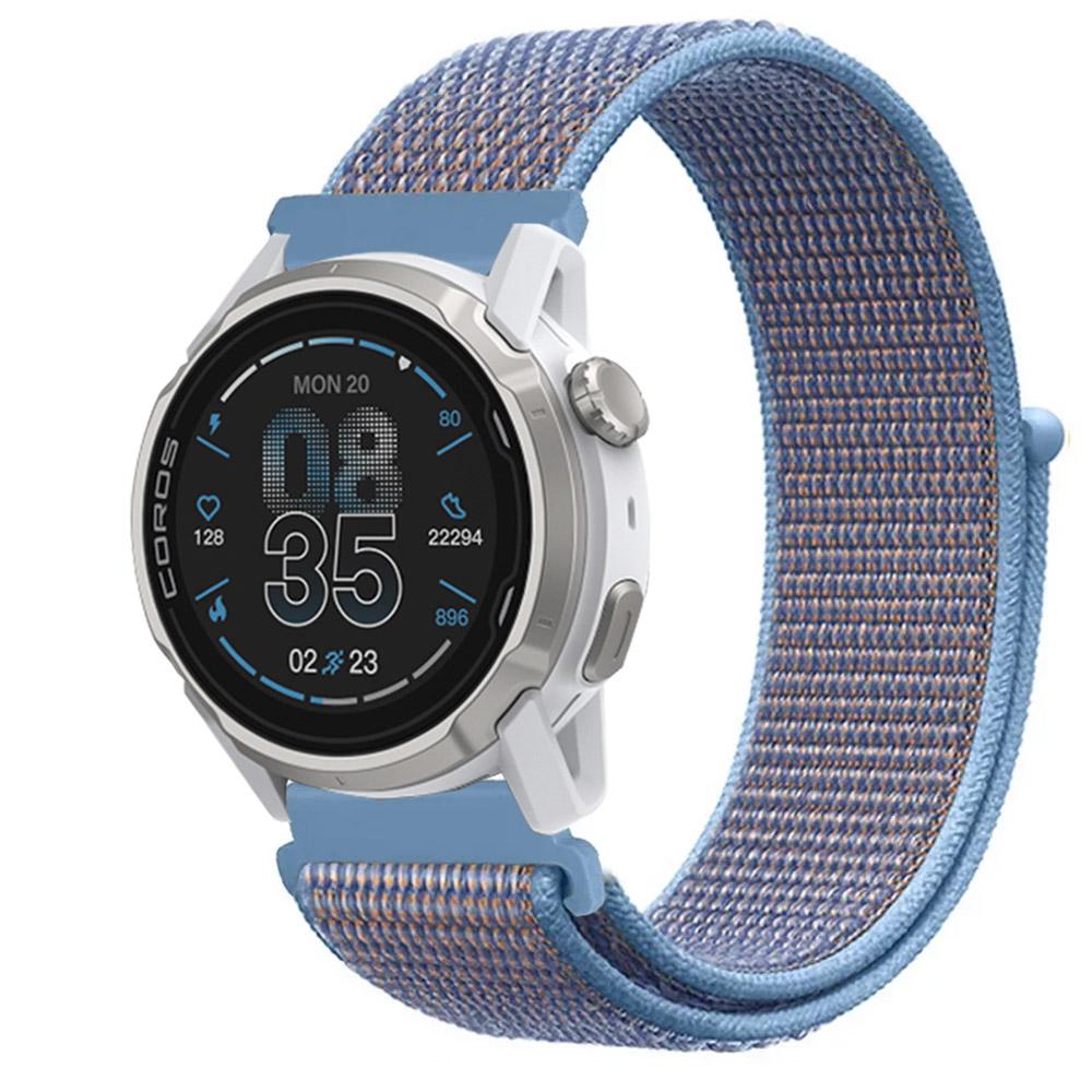 20mm 22mm Nylon Loop Strap for COROS APEX 4 42mm/PACE Pro/CMF Watch 3 Pro Smartwatch Breathable Band for Suunto Vertical/Race 2
