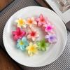 Elegant Romantic Plumeria Hair Claw Clip for Beach Vacation