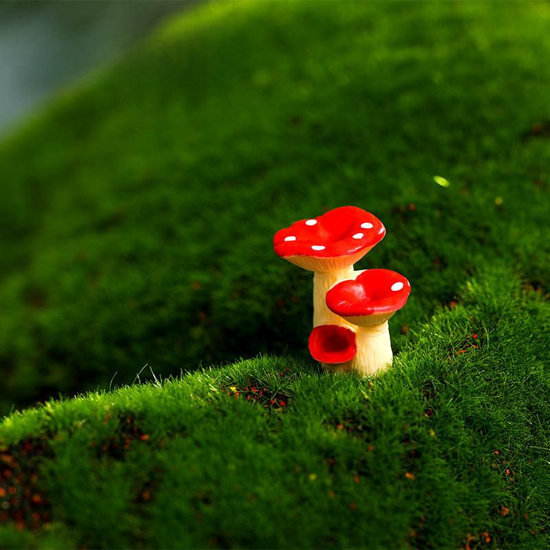 Реалистичный смоляной грибной кластер Миниатюрное декоративное искусство для подарков своими руками