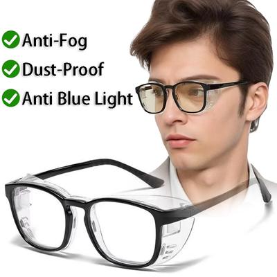 Прозрачные защитные очки, симпатичные очки для женщин, защита глаз с противотуманными линзами, устойчивые к царапинам рабочие очки для мужчин и медсестер