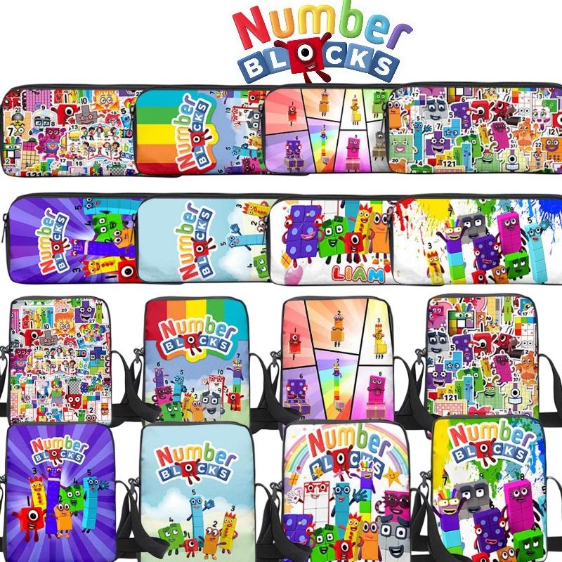 Рюкзак Numberblocks с застежкой-молнией и вместимостью 20 л, устойчивый к износу