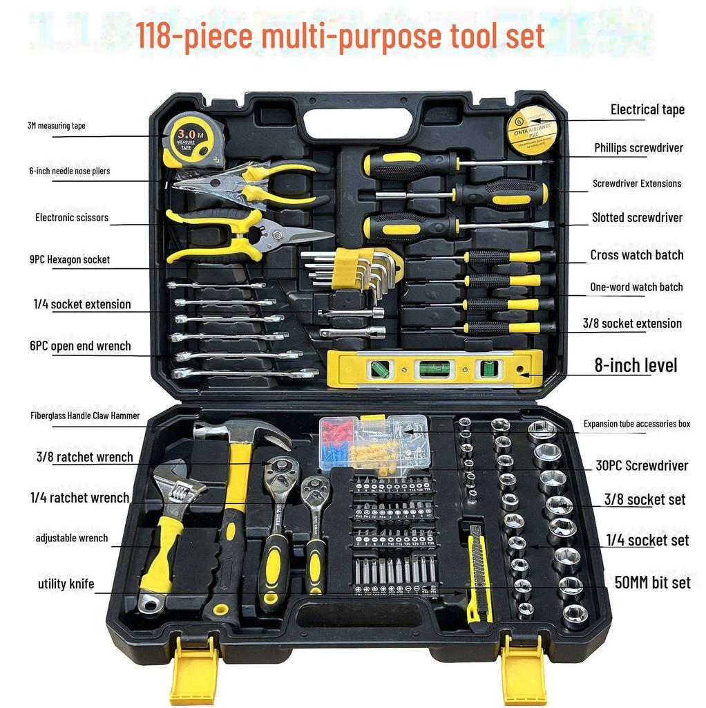 Complete Household Hand & Power Tools Kit