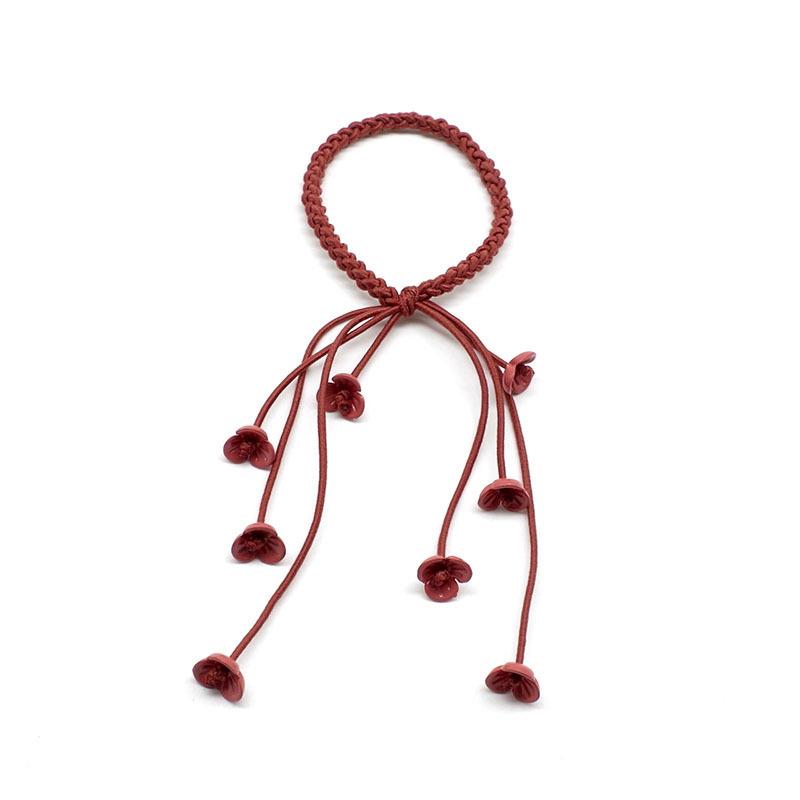 1 шт. модный полевой цветок с подвеской аксессуары для волос женская резинка для волос головной убор для девочек эластичная повязка для волос конский хвост