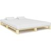 VidaXL Pallet Bed Frames Solid Pine Wood 140 X 200 Cm