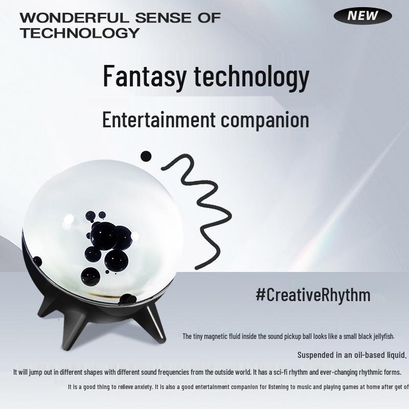 MHD Venom Rhythm Light: Модная игрушка для визуализации музыки и креативное настольное украшение