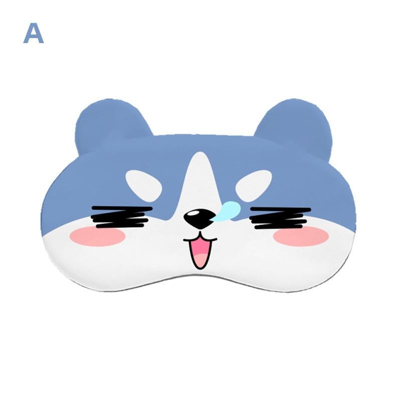 Мультяшная маска для глаз с пузырем со льдом, летняя затеняющая маска для сна, специальная маска для глаз, милая маска для глаз с мешком со льдом