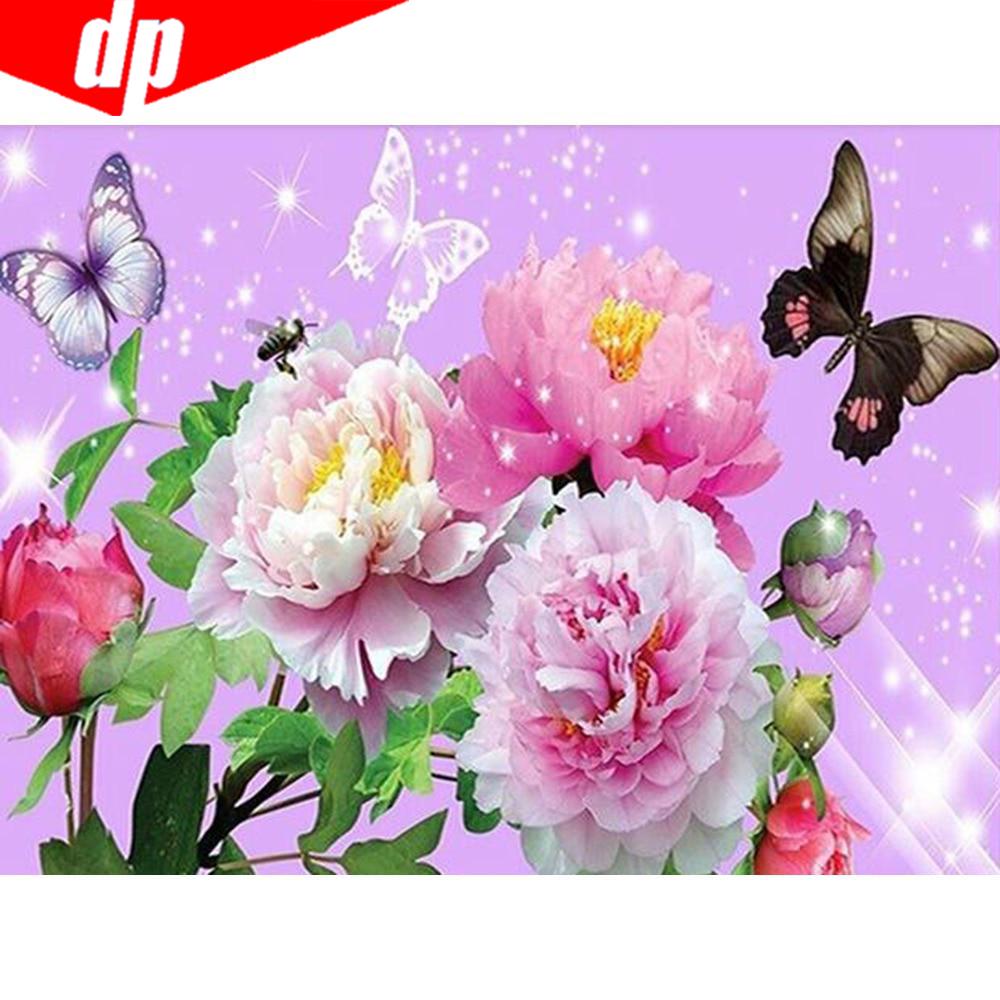 5D DIY Алмазная картина Олень Пейзаж Вышивка крестом Полный квадратный круглый дрель Алмазная вышивка Животное Мозаика Декор для дома